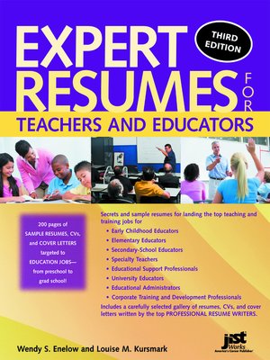 cover image of Expert Resumes for Teachers and Educators